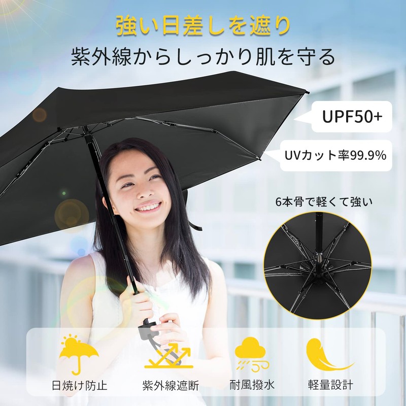 New 2025 Parasol, Folding Umbrella, UV Protection, Light Blocking, Heat