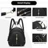 Miss Lulu Waterproof PU Leather Women's Backpack - Lightweight Small