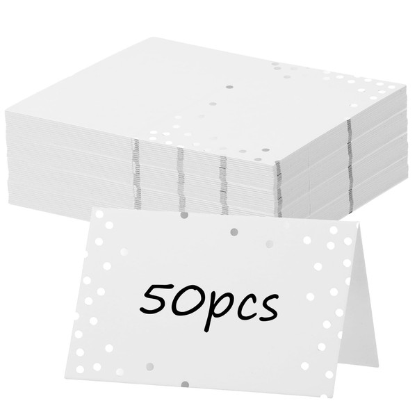 100Pcs Place Cards for Table Setting, Name Cards for Table