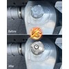 NTSUMI 2 3/8" Locking Diesel Fuel Cap Fit for Freightliner