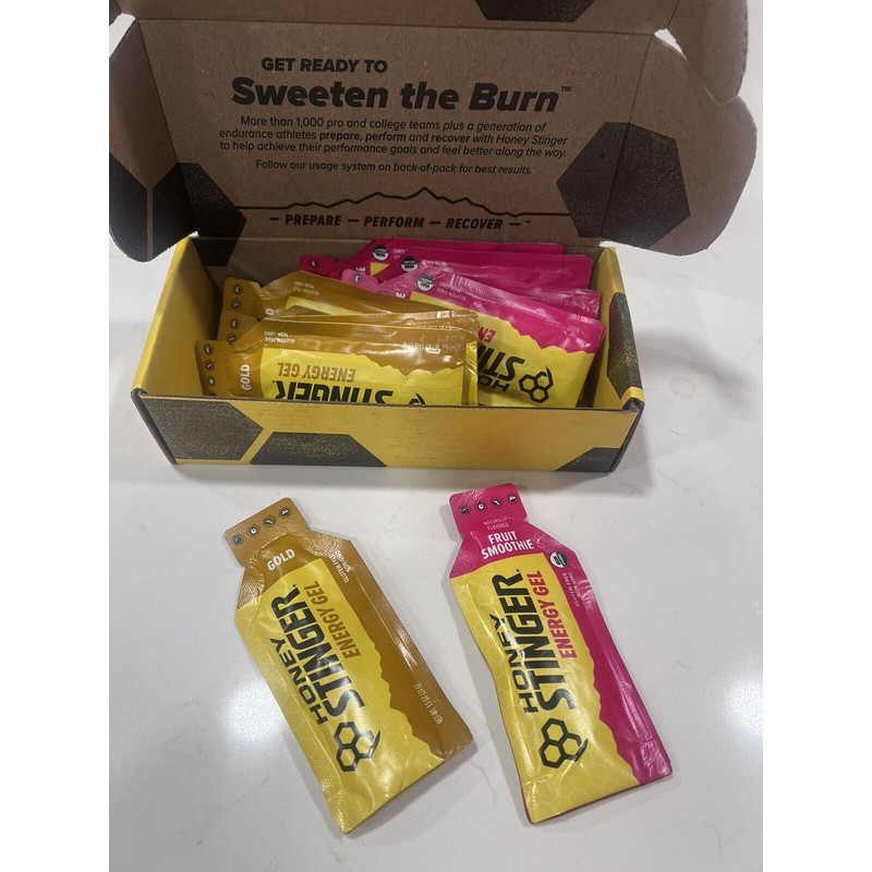 Honey Stinger Energy Gel Variety 10 Pack | Expires 02/07/26