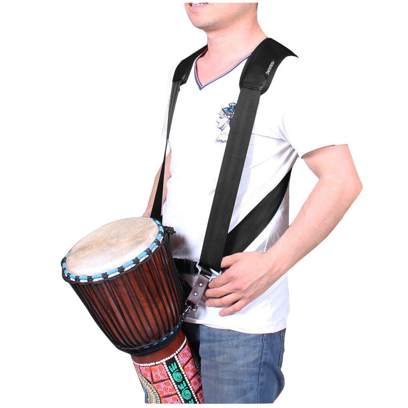 Upgrade Djembe Strap Thick Padded To Release Burden African Hand