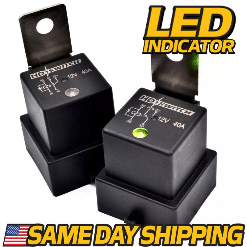 HD Switch (2 Pack) Relay fits Scag 483013 w/ DIODE