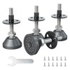 Aglaiprty Heavy Duty Furniture Levelers - Dual Thread Design with