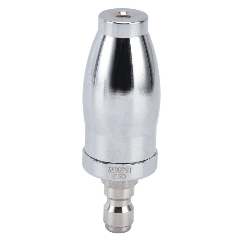 TOPINCN High Pressure Washer Nozzle, Rotating Turbo Nozzle Silver for