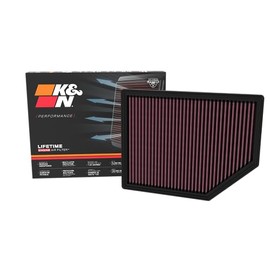 K&N Engine Air Filter: High Performance, Premium, Washable, Replacement Filter, Compatiable with Ford 2022-2023 Bronco/Ranger Raptor, 33-5132
