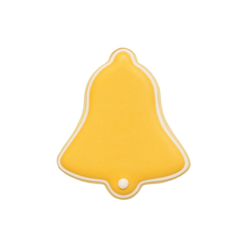 Cortador de galletas Bell con diseño fácil de empujar (4.5