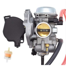 YJGZSVK Carburetor Fit For 2014 Yamaha Grizzly 300 YFM300D 2013 Yamaha Grizzly 300 YFM300G 2012 Yamaha Grizzly 300 YFM300G Replace Part Number 1SC-E4101-00-00