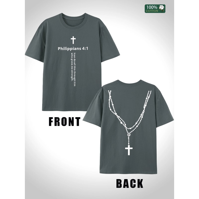 2025 Summer Basic Mens Cotton Tee Oversized 5 Colors USA