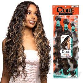 BOBBI BOSS Miss Origin CORE Synthetic Weave Multi Bundle BODY WAVE (20, 22, 24 inch) (TP1B/BUG)