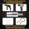 LEONTOOL Twist Ties Tool for 9 Gauge Drill Chuck, High-tensile
