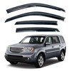 Immortal Group IG Window Visor Compatible with Honda Pilot 2009-2015,