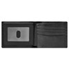 GIPUSSON Slim Leather Wallet for Men Airtag Hidden (D-Jet Black)