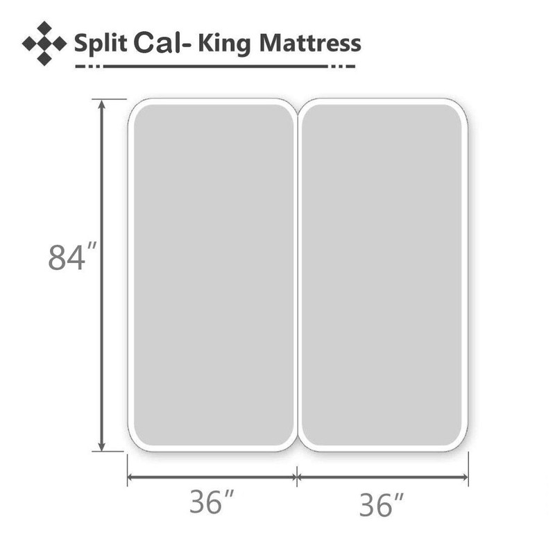 Online Bedding Linen Split California King Sheets Sets for Adjustable