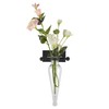 Danya B Decorative Wall Mount Amphora Glass Flower Vase on