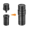 PATIKIL Pool Cue Joint Protector 5/16x14 1pc Plastic Billiard Cue