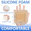 Med Apósito Espuma Silicona Pulgadas Almohadilla Adhesiva Impermeable Cuidado Heridas
