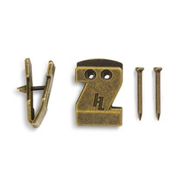 HangZ 15lb Canvas Sawtooth Hooks (50-Pack) Exclusively Designed to Work with HangZ 20000B Sawtooth Hangers.
