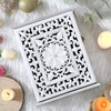 AHUONEL Wooden Key Holder for Wall, Key Box Key Cabinet,