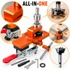 35mm Concealed Hinge Jig Set for Cabinet Doors – Aluminum