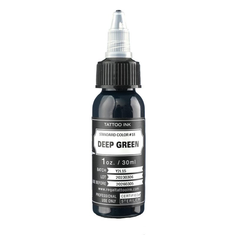 Regal Tattoo Ink (1oz Deep Green)