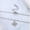 UNIFT Witch Knot Necklace for Women Stainless Steel Irish 4