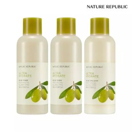 Nature Republic [네이처리퍼블릭] 진짜진짜 촉촉한 올리브 스킨2 + 로션1 [Nature Republic] Truly Moist Olive Skin 2 + Lotion 1 [2 skin + 1 lotion 10010900 PK9616]
