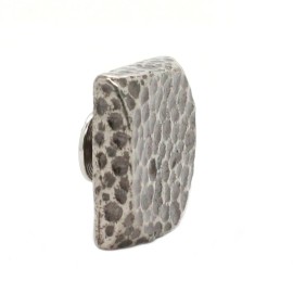 Stecksstore Hammered Flats Concho Antique Nickel Pewter 1" 7438-21