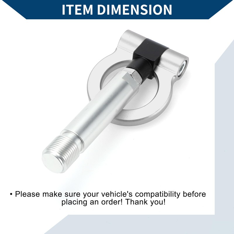 Hihaha Tow Hook / Universal Car Front Bumper Tow Hook