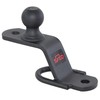TOPTOW 64008 ATV/UTV 3-Way Hitch Adapter with 2 inch Ball,