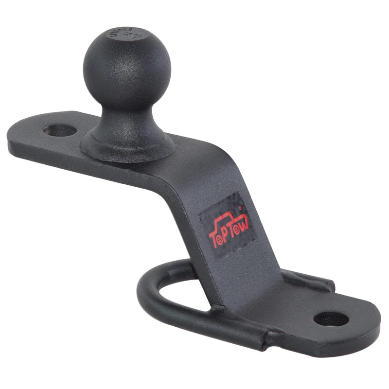 TOPTOW 64008 ATV/UTV 3-Way Hitch Adapter with 2 inch Ball,