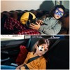 Hpmjz 4 Pcs Funny Sleep Mask Cat Dog Sleeping Eye