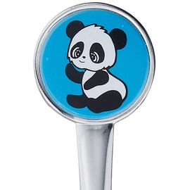 Round Panda Child Fork Blue
