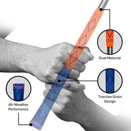 Wedge Guys Diamond Hybrid Regripping Bundle | Diamond Hybrid Grips 13 Pack with Deluxe Grip Kit | All Weather Performance with Tour Level Traction | in Multiple Colors & Standard/Midsize