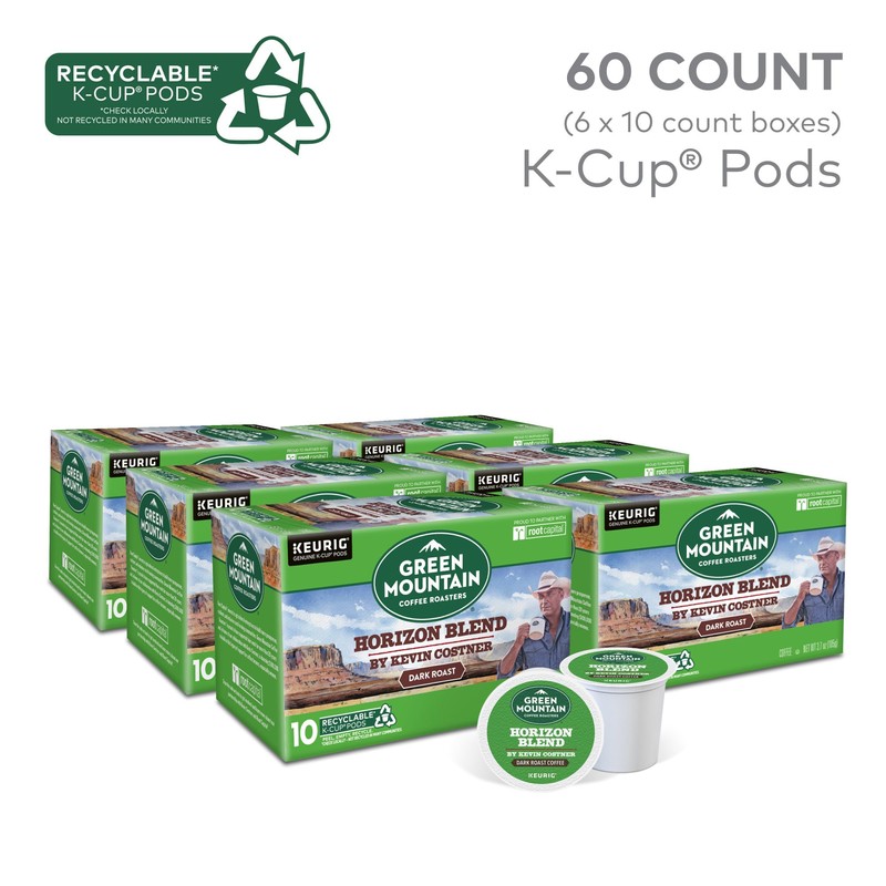 Green Mountain Coffee Roasters Horizon Blend Coffee by Kevin Costner,