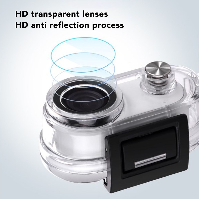 60m Sports Camera Waterproof Housing Case Easy To Install Prevent