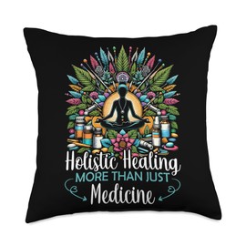 Registered Nurse Healthcare Medical RN Holistic Nurse Throw Pillow