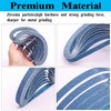 3/8" x 13" Zirconia Sanding Belts, 30 pack 3/8x13 Inch