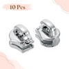 sourcing map 10 Pcs Zipper Sliders, #3 Zipper Pull Replacement