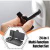 24 in 1 Screwdriver Set, Ratchet Screwdriver Magnetic Screwdriver Set