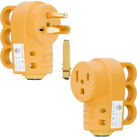 Nema 6-30P Male Plug + 6-30R Female Socket (2 in 1), 30/50Amp 250V Welder Plug & 30A 250V Welder Socket