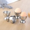 Lqucwepp 9PCS Stainless Egg Cracker Topper Set,Perfect Egg Opener,Includes 1Pc