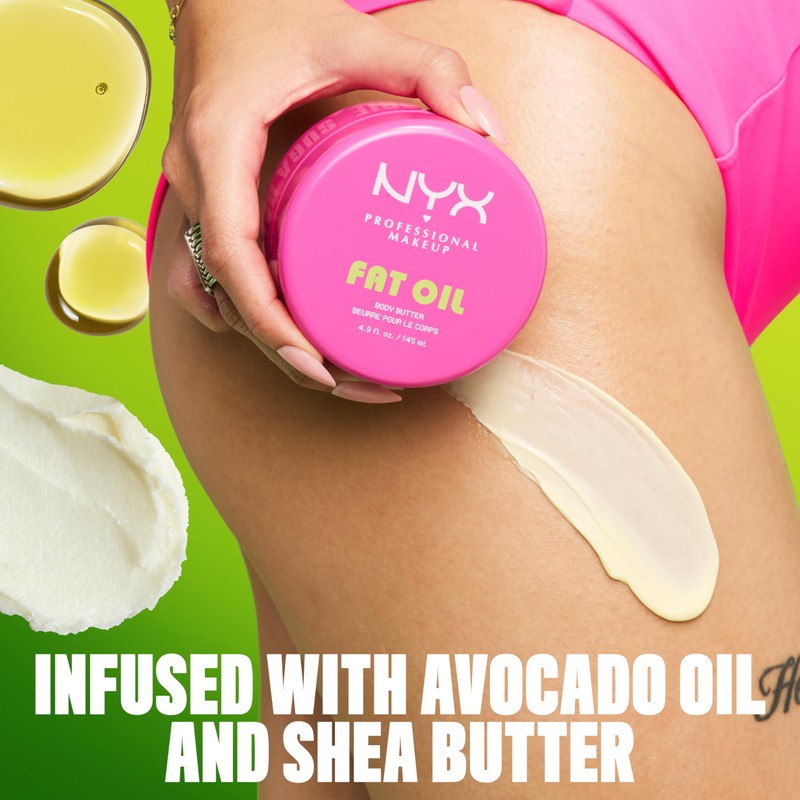 NYX Professional Makeup Fat Oil Lip & Body Kit, Travel-Friendly,