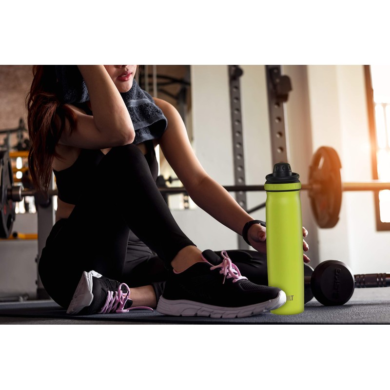 BUILT 24 Ounce Prospect Double Wall Stainless Steel Bottle Citron