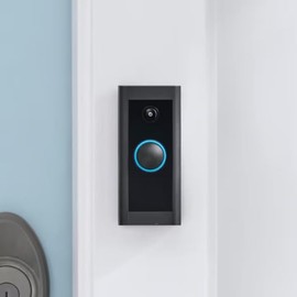 Video Doorbell Wired with HD Video, 2-Way Talk, Motion Detection, and Night Vision – Compact Smart Doorbell Camera