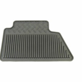 General Motors 2015-19 Silverado Sierra Rear All-Weather Floormats Black Crew Cab OEM 19300744