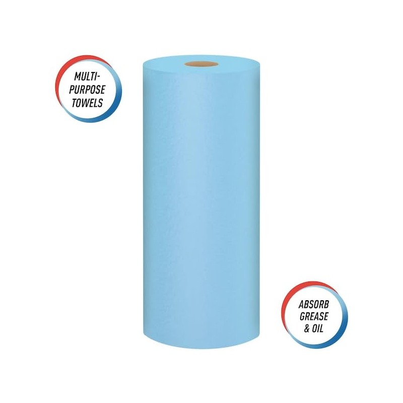 Kimberly-Clark 75130 SCOTT Shop Towel Roll, 55 Count (Pack of