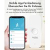 Luminea Home Control Motion Sensor: WiFi Indoor Motion Sensor for