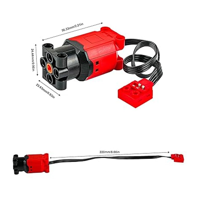Improved Version MOC Power Functions L Motor Compatible with Legoeds