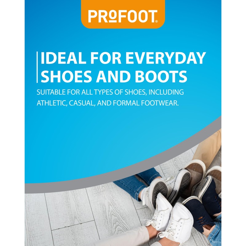 ProFoot Ultra Gel Massaging Insoles, Women's 6-10, 1 Pair